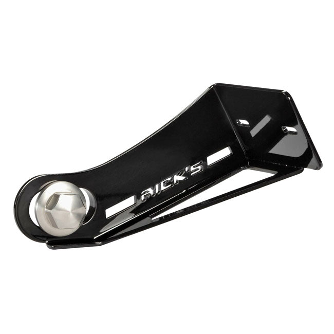 *14 DAYS EXTRA TRANSIT TIME* Rick''s Motorcycles, side mount License plate bracket. Black