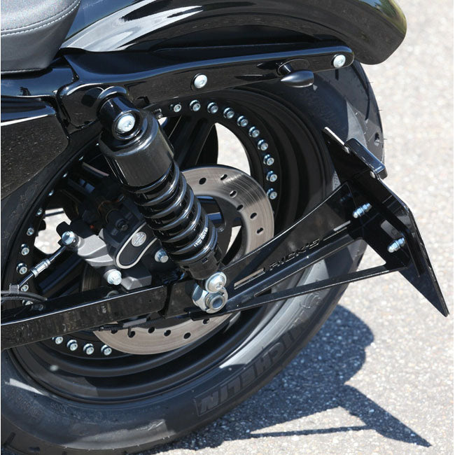 Rick''s Motorcycles, side mount license plate kit. Black