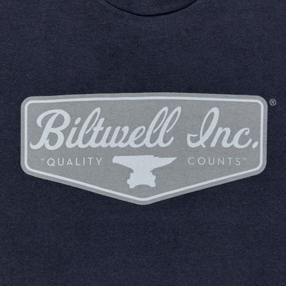 Biltwell Grey shield t-shirt