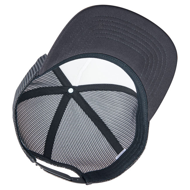 Biltwell Tiger trucker cap black/white