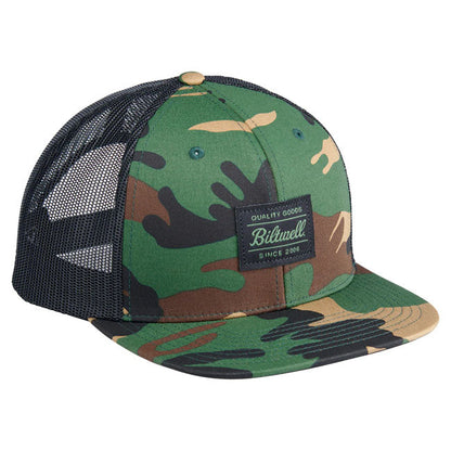 Biltwell Woodland trucker cap camo