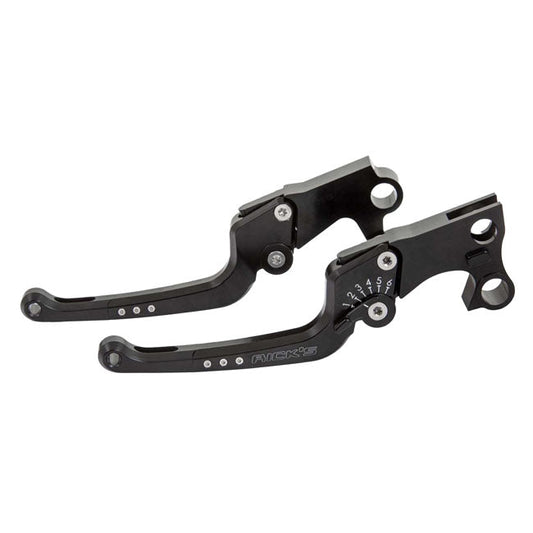 Rick''s Motorcycles, Good Guys brake & clutch lever set Blk