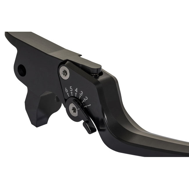 Rick''s Motorcycles, Classic brake & clutch lever set. Black