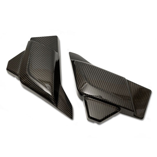 Tommy & Sons, Flow style carbon side cover set. Woven