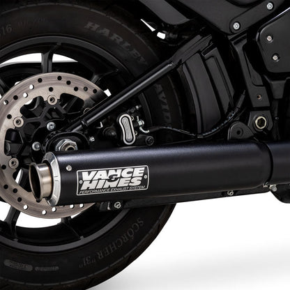 Vance & Hines, Supersport slip-on muffler. Wrinkle black