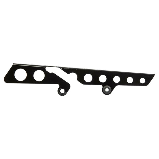 Rick''s Motorcycles, belt guard Round holes. Gloss black