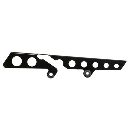Rick''s Motorcycles, belt guard Round holes. Gloss black