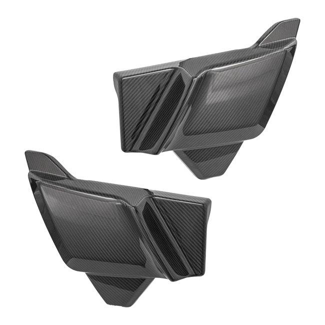 Arlen Ness, side covers. Carbon