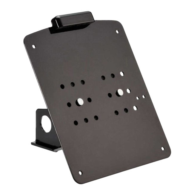 *14 DAYS EXTRA TRANSIT TIME* Rick''s Motorcycles, side mount license plate kit short.Black