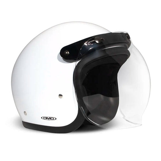 DMD Flip-up bubble visor clear