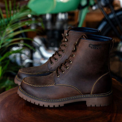 Trip Machine Moc-toe boots