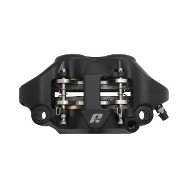 Accossato, 108mm monoblock radial brake caliper right. Black