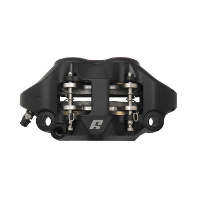 Accossato, 108mm Monoblock radial brake caliper left. Black