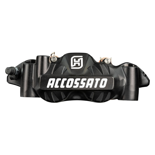 Accossato, 108mm Monoblock radial brake caliper left. Black