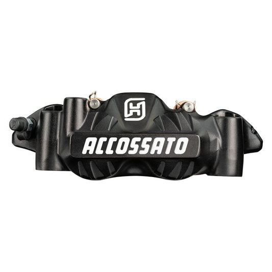 Accossato, 108mm Monoblock radial brake caliper left. Black