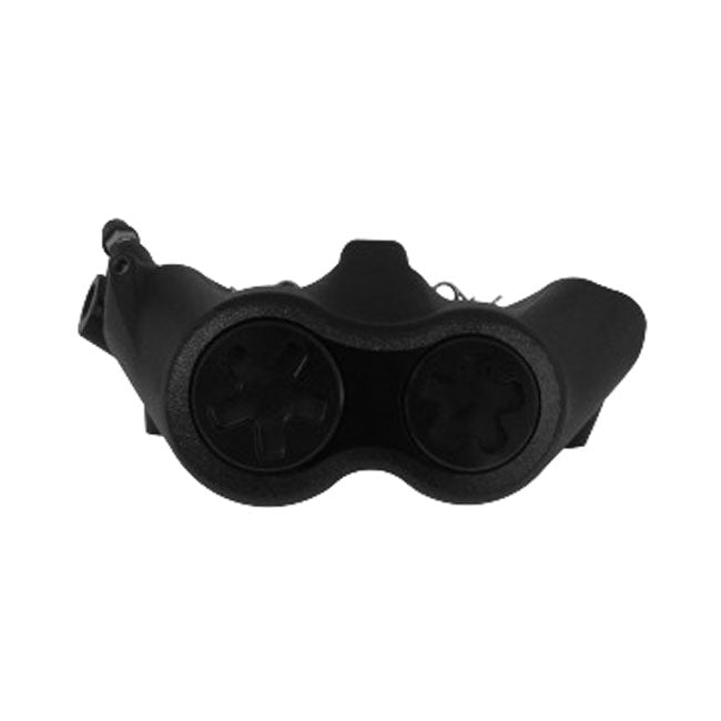 Accossato,100mm Monoblock radial brake caliper right. Black