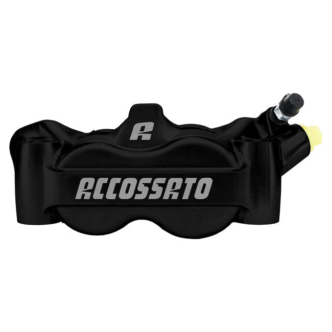 Accossato,100mm Monoblock radial brake caliper right. Black