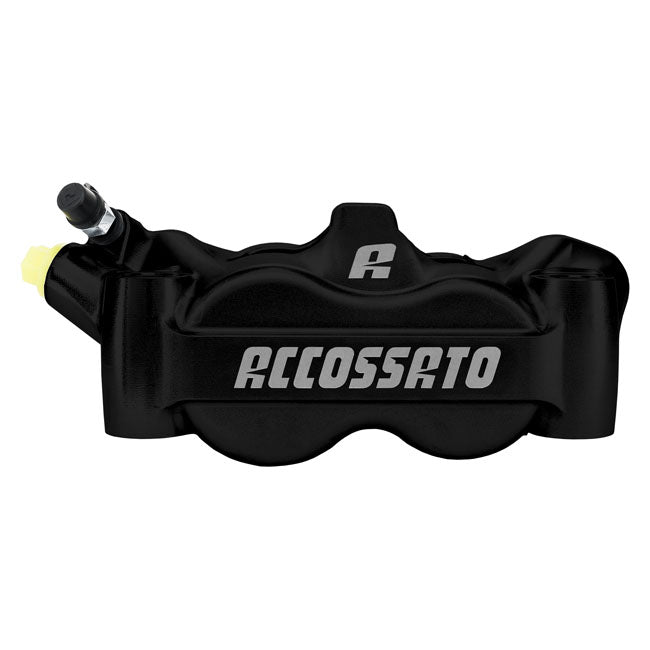 Accossato, 100mm Monoblock radial brake caliper left. Black