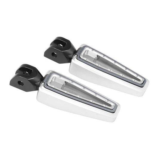 Fangster, foot pegs. Chrome smoky