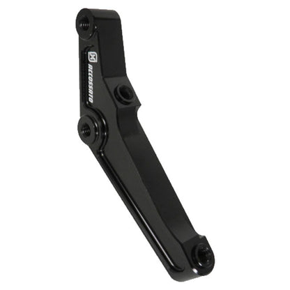 Accossato, brake caliper bracket. Left front. Black