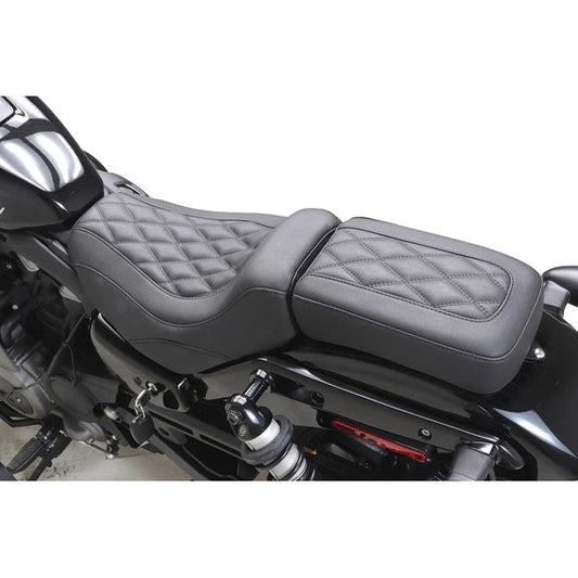Mustang, Double Diamond Tripper passenger seat. Black thread