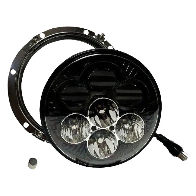 Custom Dynamics, Shark Demon 7" LED headlamp with backlight