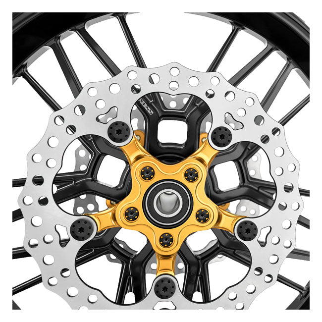 Arlen Ness, Titanium Rotor Bolts Kits. Front. Black