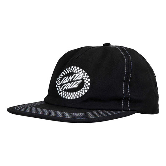 Santa Cruz Collage Oval Dot snapback black