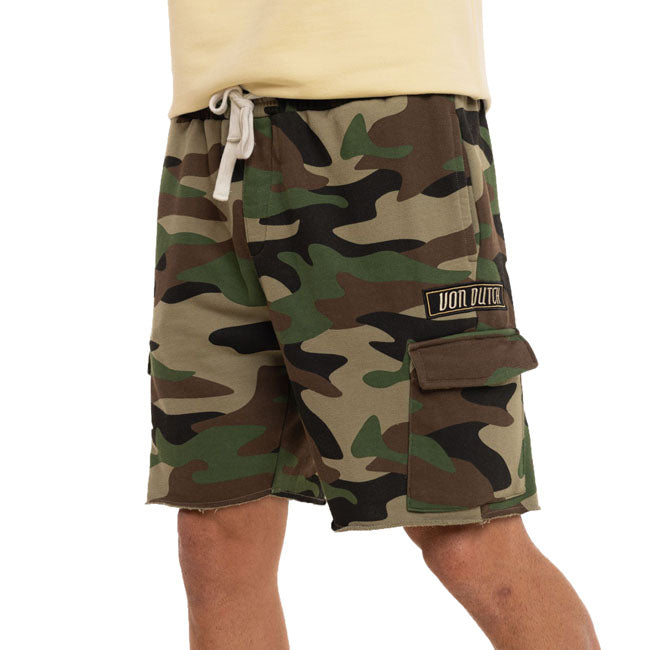 Von Dutch French terry cargo shorts