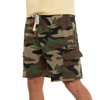 Von Dutch French terry cargo shorts