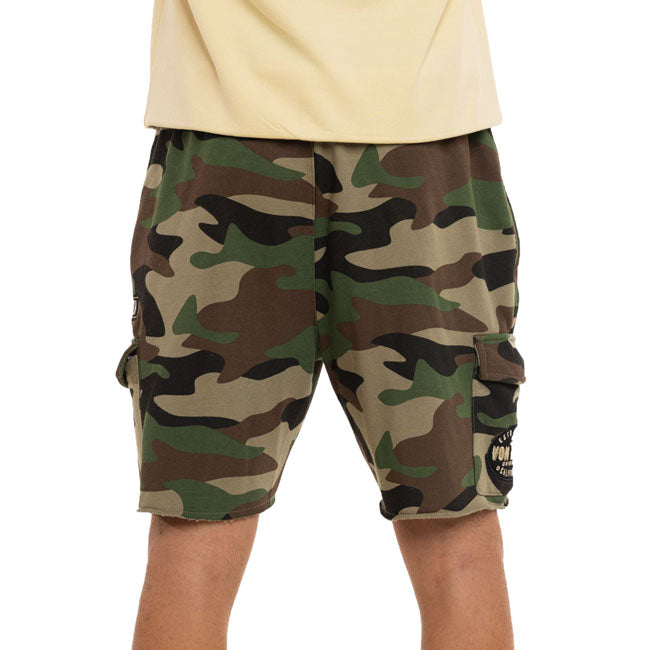 Von Dutch French terry cargo shorts