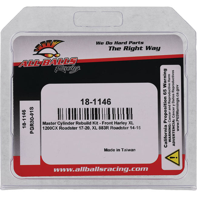 All Balls, master cylinder rebuild kit Front Dual disc