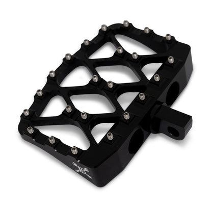 Burly, MX-Evolution mini floorboards, Passenger. Black