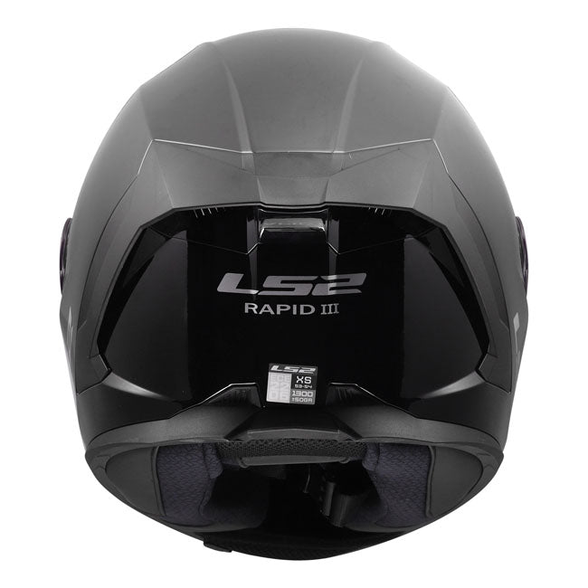 LS2 Rapid III Solid helmet