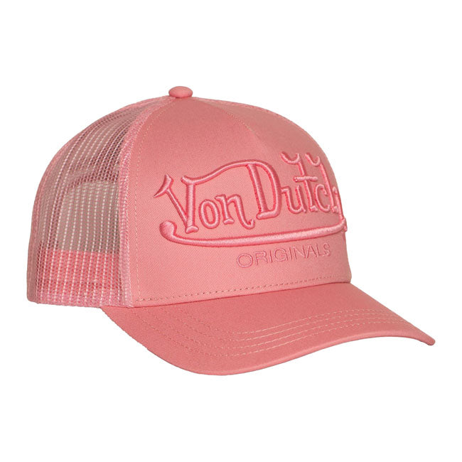 Von Dutch Embroidery Style cap pink