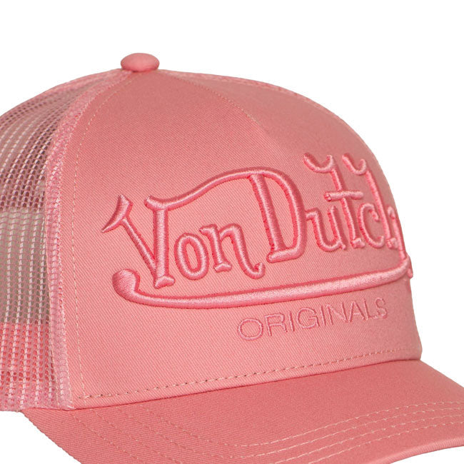 Von Dutch Embroidery Style cap pink