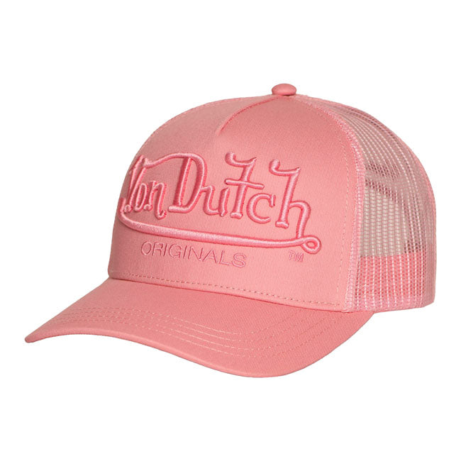 Von Dutch Embroidery Style cap pink