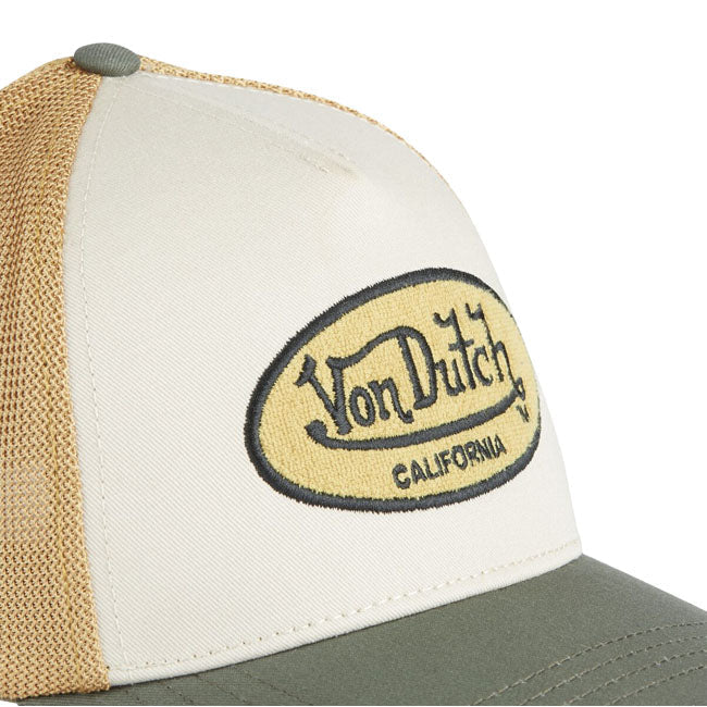 Von Dutch Terry Patch cap yellow