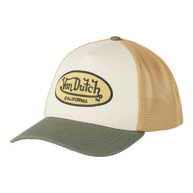 Von Dutch Terry Patch cap yellow