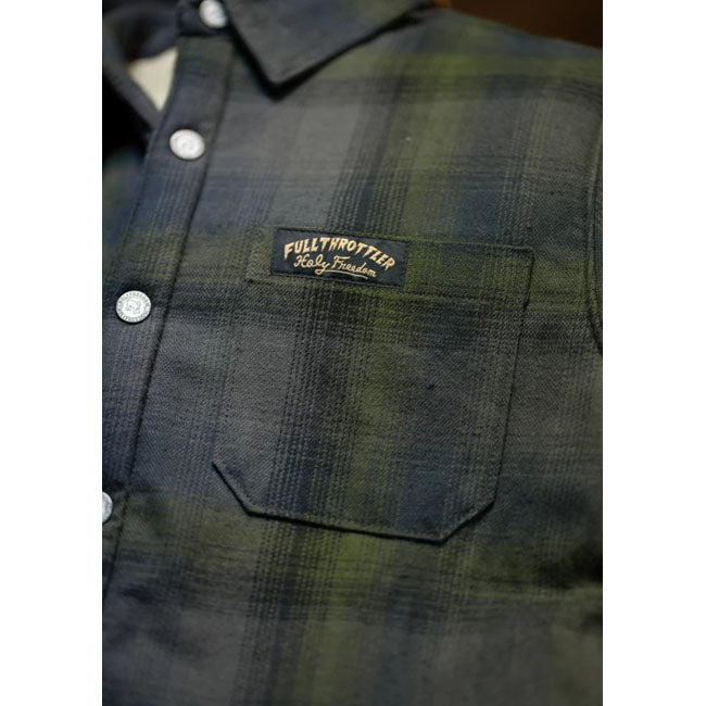 Holy Freedom Bear lined shirt