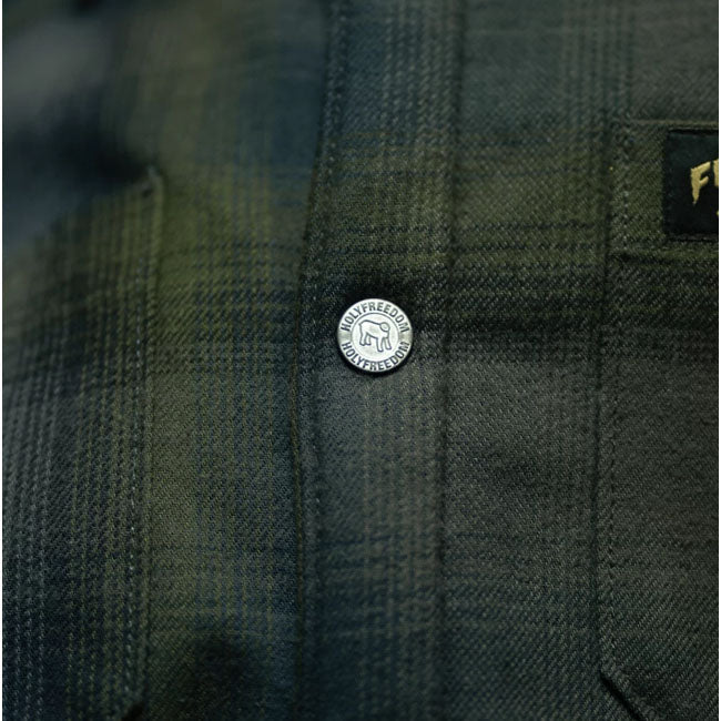 Holy Freedom Bear lined shirt