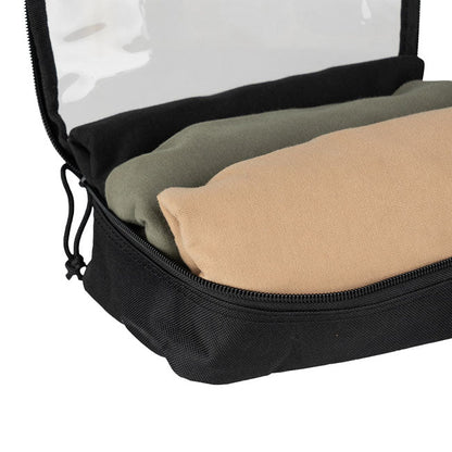 Army Surplus Organizer transparent set 3pcs black