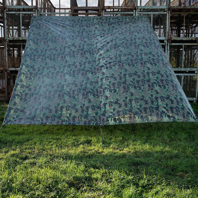 Army Surplus Tarpaulin Wooland