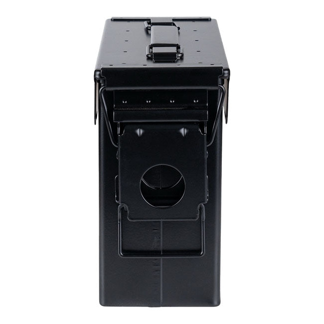 Army Surplus Ammo Skull and Bones box black