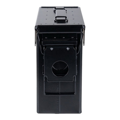 Army Surplus Ammo Skull and Bones box black
