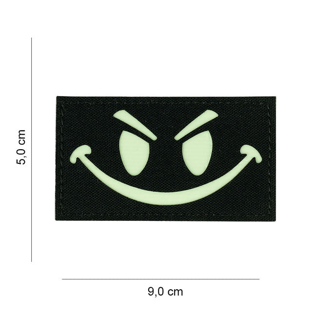 Army Surplus Laser Cut Evil Smiley patch