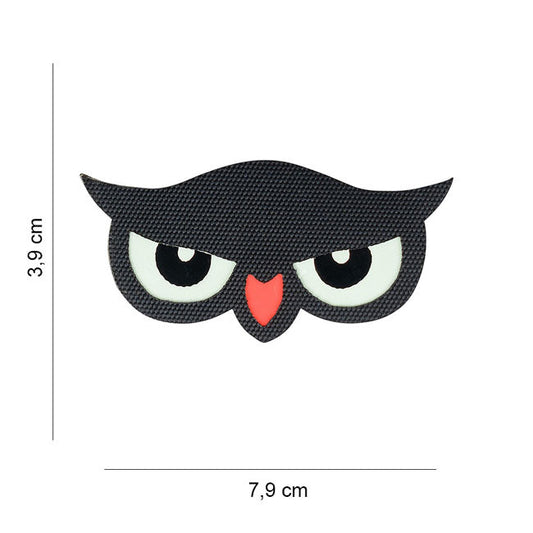 Army Surplus Laser Cut Owl Eyes patch