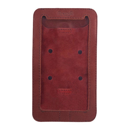 Trip Machine Phone pouch cherry red