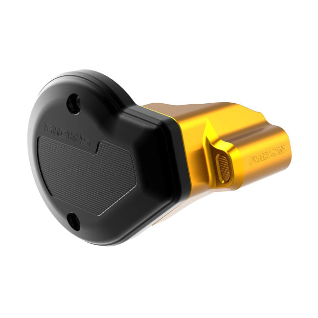 Rick''s Motorcycles, Timer Cover Kit. Black-Black