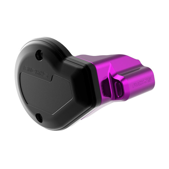 *14 DAYS EXTRA TRANSIT TIME* Rick''s Motorcycles, Timer cover kit. Black-Purple